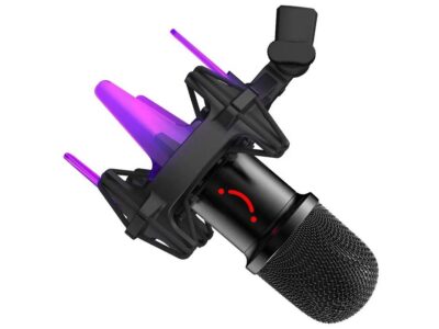 Динамический USB микрофон Fifine K651 с RGB подсветкой
